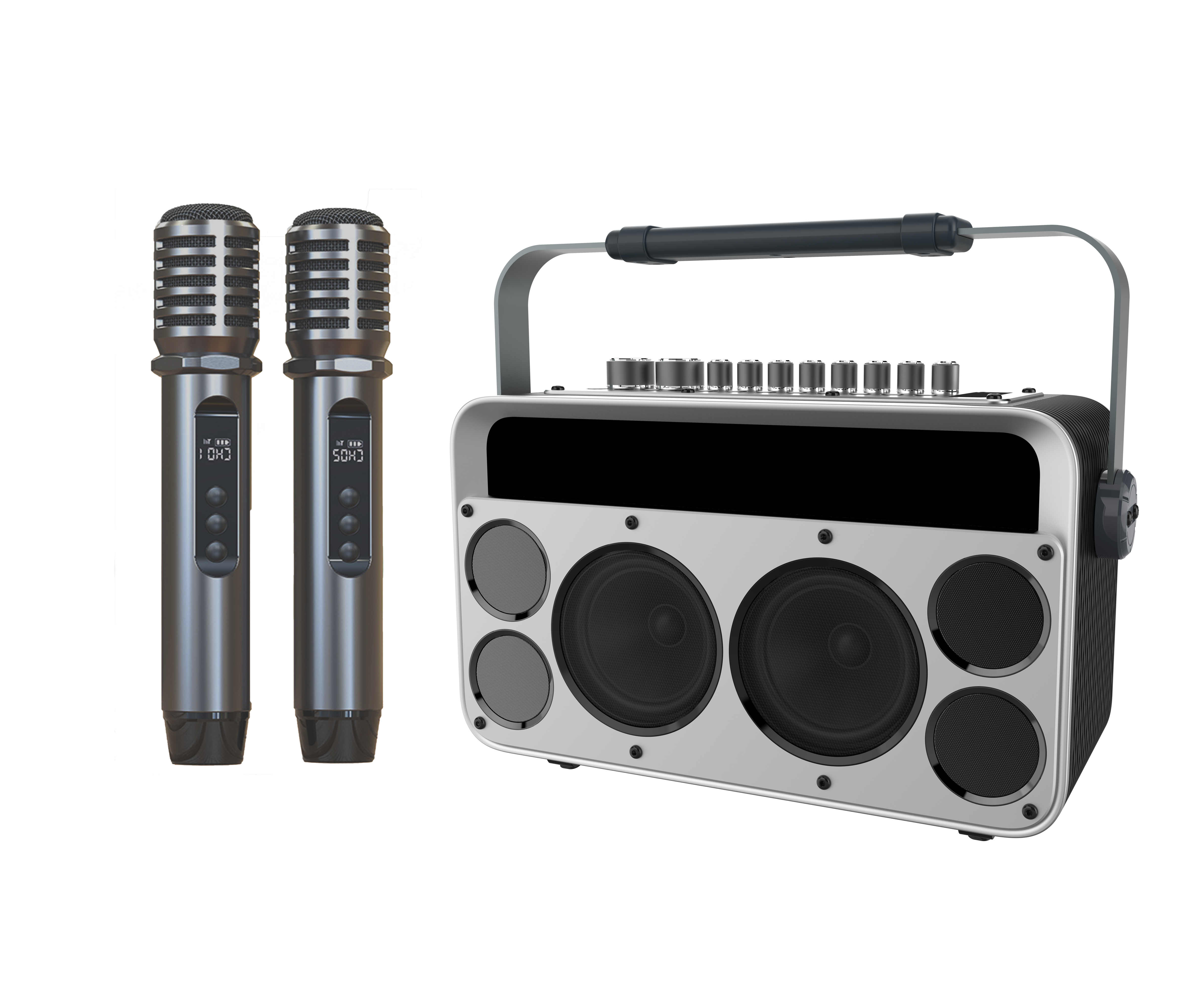 Bluetooth Karaoke speaker with mic
